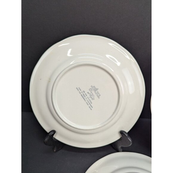 Vintage Mikasa Dinner at Eight DB 010 Gardena 8 1/2" Bread Plate Lot of 3 - Picture 7 of 10